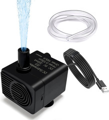 Automatic Small Sump Pump with Water Sensor, 4FT Lift and 74 GPH Mini Condensate