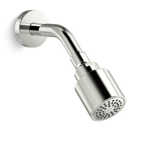 KALLISTA P24482-00-AD One Showerhead w Arm & Flange - Nickel Silver gallery