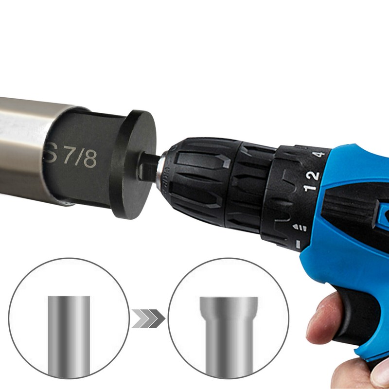 6PC Swaging Tool Drill Bit Set Air Conditioner Copper Pipe Flaring Tube Expander gallery
