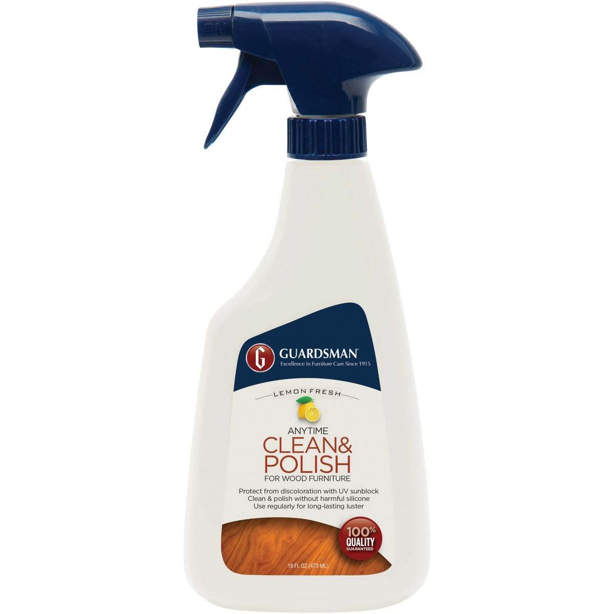 Guardsman Lemon Fresh Anytime Clean & Polish for Wood Furniture, 16 oz. gallery