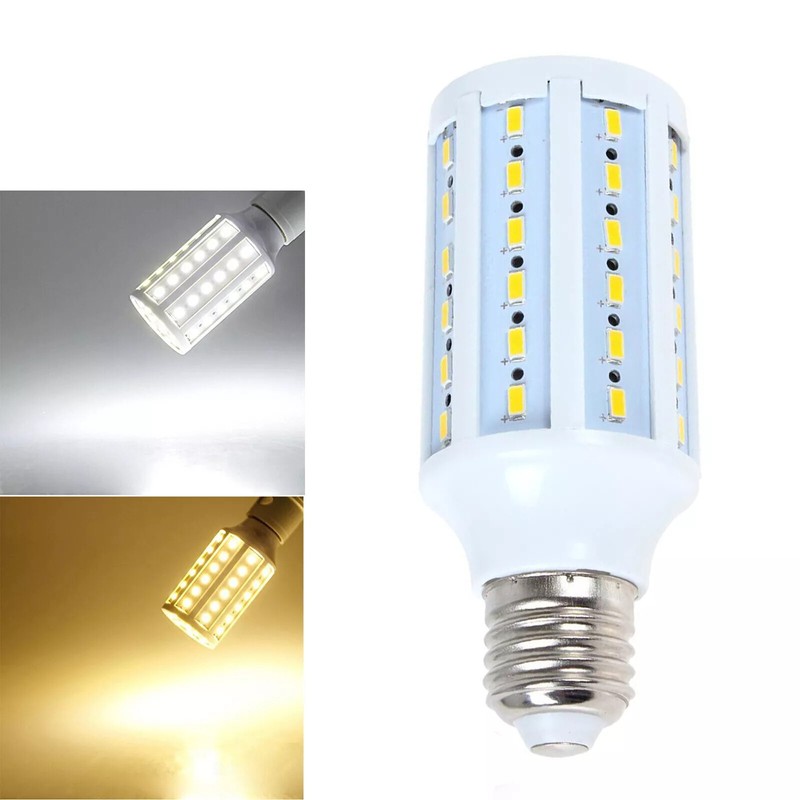 5PCS E27 LED Corn Light Bulb 6500K Candelabra Daylight Workshop Garage Lamps 15W gallery