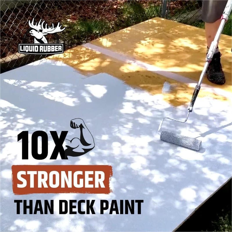 Textured Polyurethane Deck Coating - 10X Stronger Than Paint, Waterproof Sola... gallery