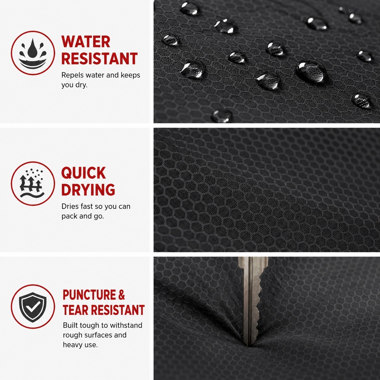 Packable Pocket Picnic Blanket / Camping Blanket / Park Blanket / Large Seat Pad gallery