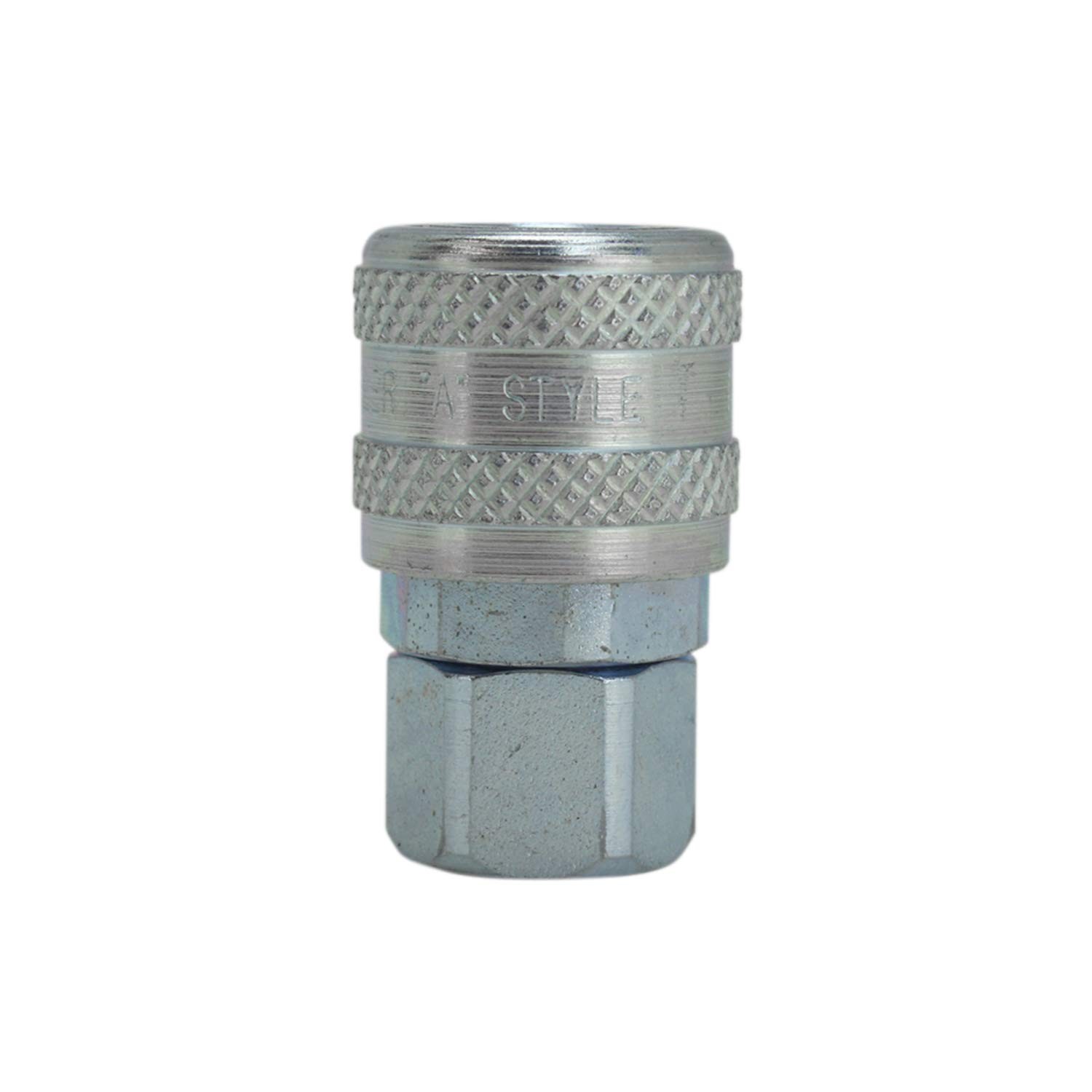 Air Coupler Fitting, A-Style (ARO 210) Quick 1 Count (Pack of 1), Silver gallery
