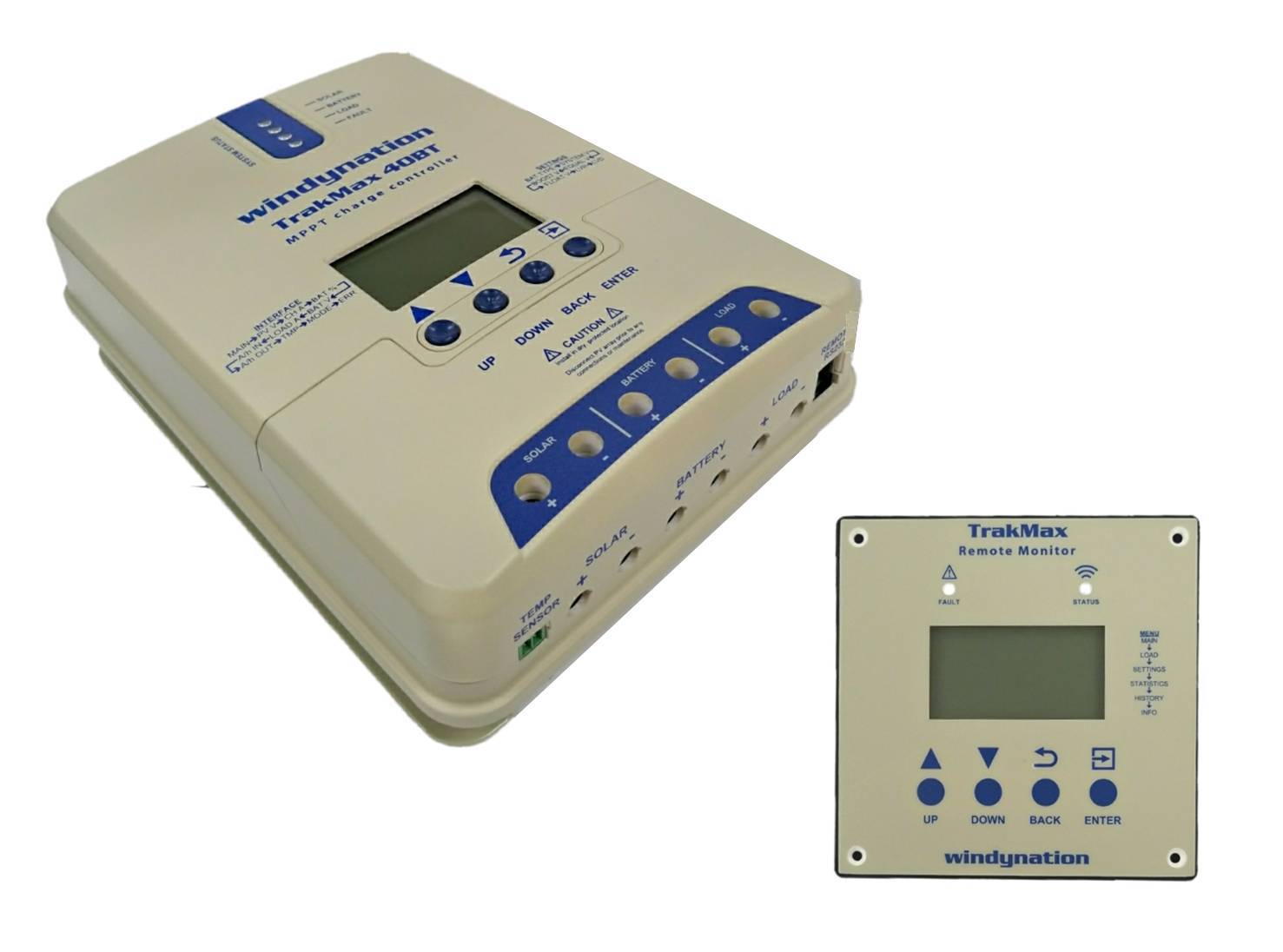 WindyNation TrakMax MPPT 40A Solar Charge Controller 12V or 24V gallery