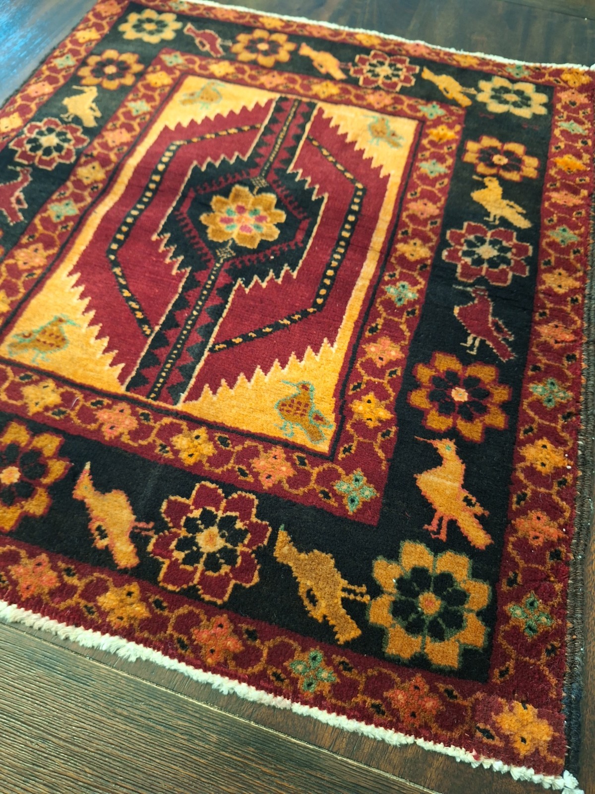 Hand Knotted Woolen Rug gallery