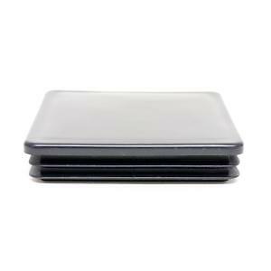 3" Inch | Square Plastic End Cap Tubing Hole Post Plug | Multiple Quantities gallery