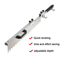 Tile Leveler Leveling Ash Tiling Paving Floor Tile Tool Flat Sand Screed Trowel
