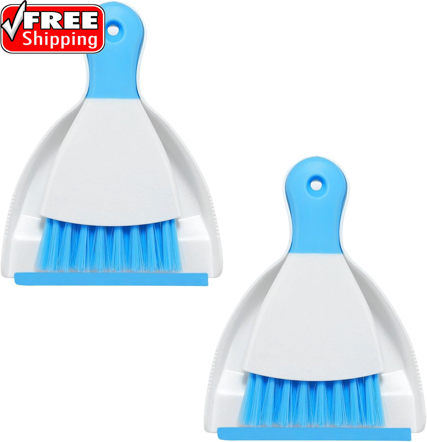 Mini Dustpan and Brush Set 2 Pack, Small Broom and Dustpan Set Dust Pan and Mini gallery