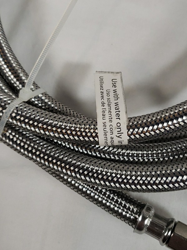 Eastman universal icemaker connector 10 foot length 1/4 inch inlet new gallery