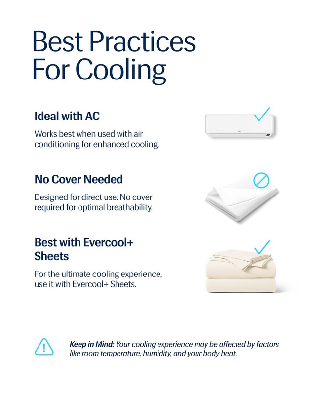 ® Evercool® Cooling Comforter, King/Cali King, Blanket for Hot Sleepers, All ... gallery