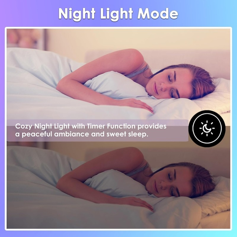 2-Pack Color Changing Light Bulb with Remote Control A19 E26 8W 30 Colors RGB gallery