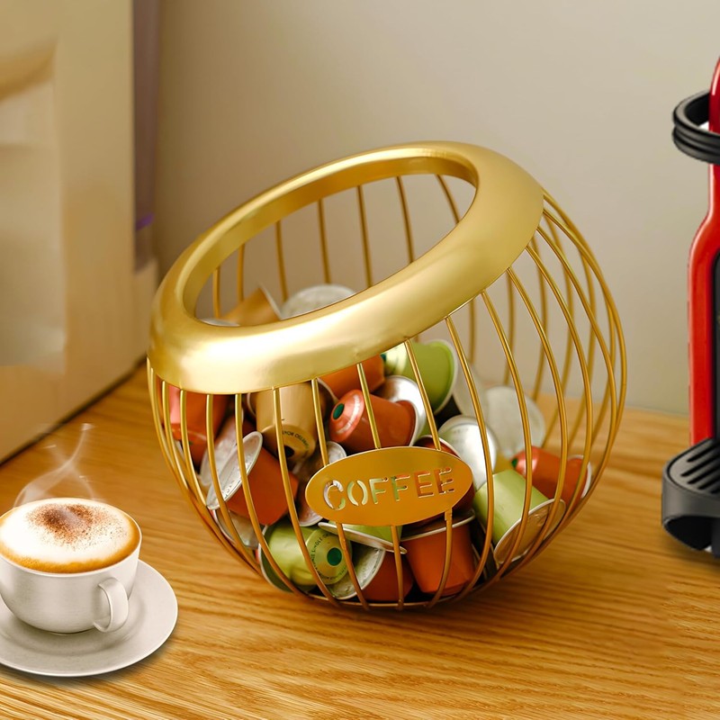 Coffee Pod Holder for Counter - Large Capacity Keurig K-Cup Organizer gallery