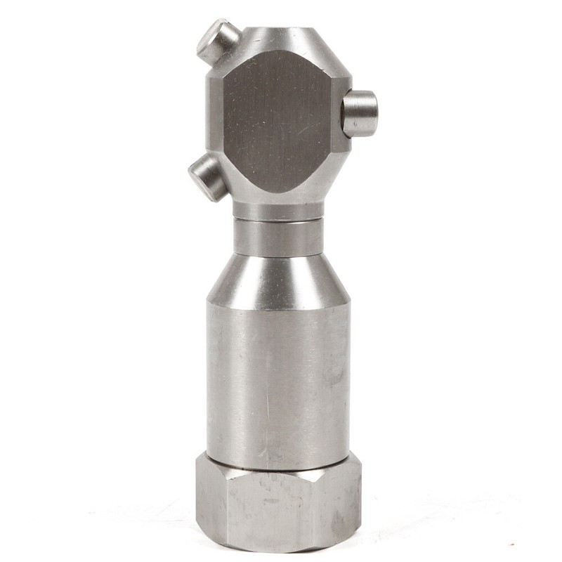 Stainless Rotating Jet Spraying Washing Nozzle Tank Barrel Pipeline Clean 1/2'' gallery