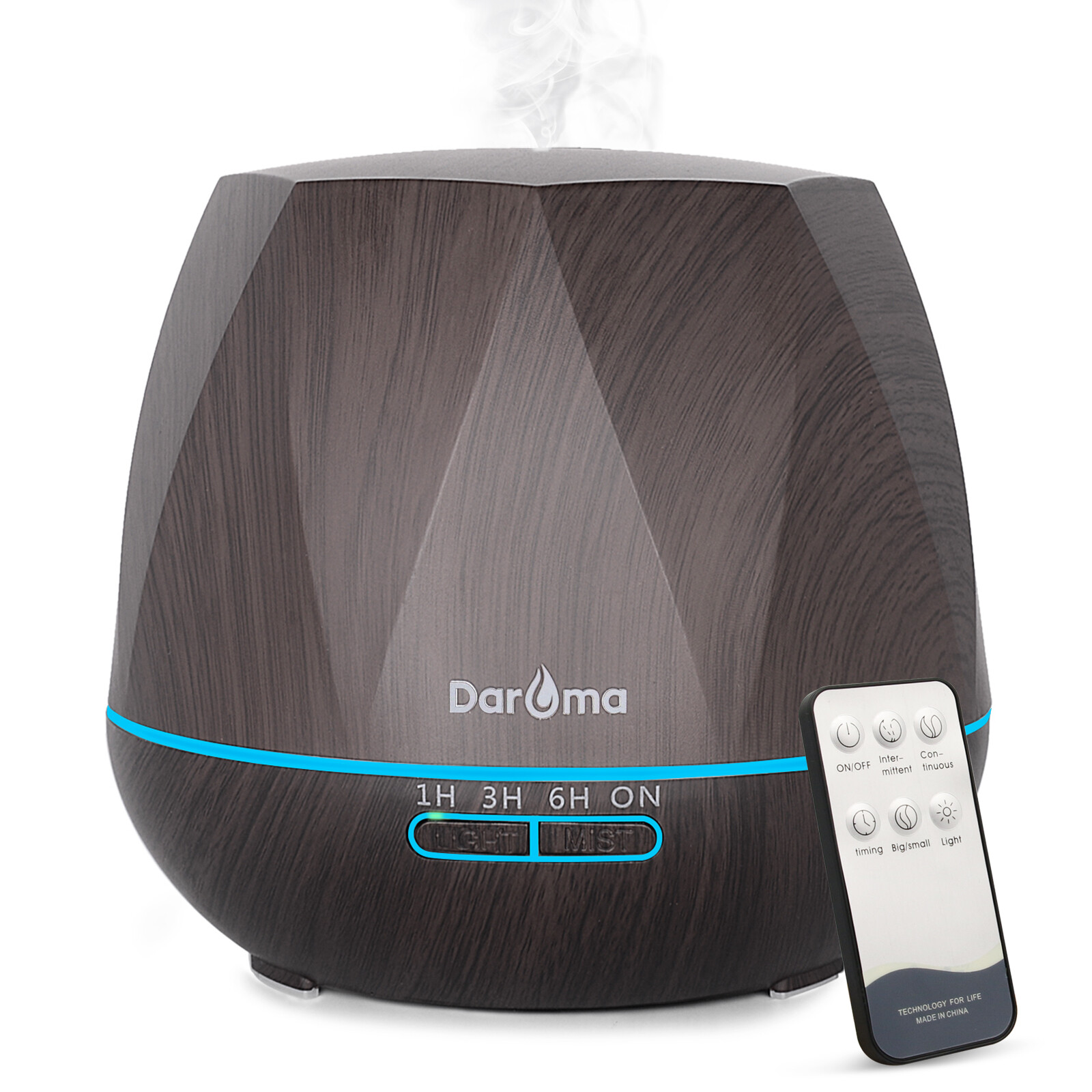 550ml Essential Oil Diffuser,5 In 1 Aromatherapy Ultrasonic Cool Mist Humidifier gallery