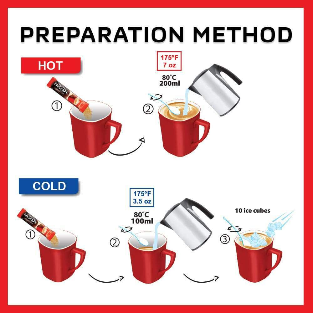 NESCAFE 3 in 1 RICH Blend & Brew Instant Coffee 100 sticks (4-pack) gallery