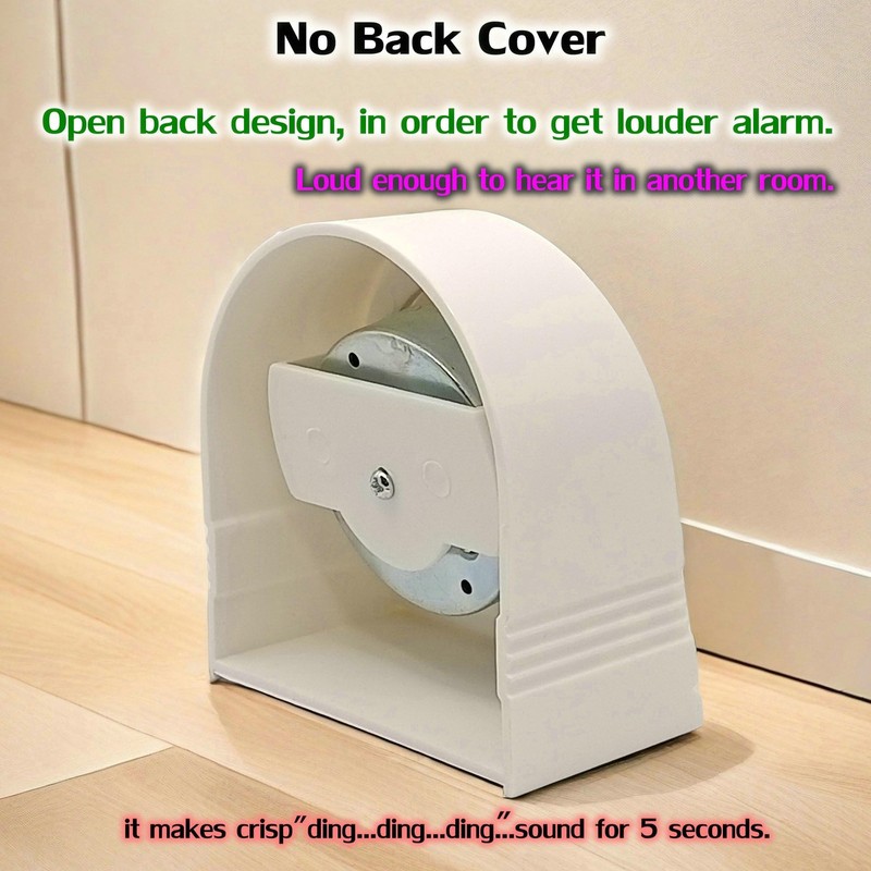 60 Minute Wind Up Timer, Visual Mechanical Timer with Loud Alarm, Manual Countd gallery