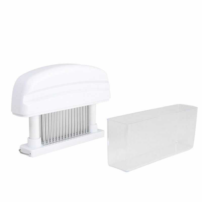 48 Needles Stainless Steel Blade Meat Tenderizer w/ ABS Plastic for Beef Port gallery