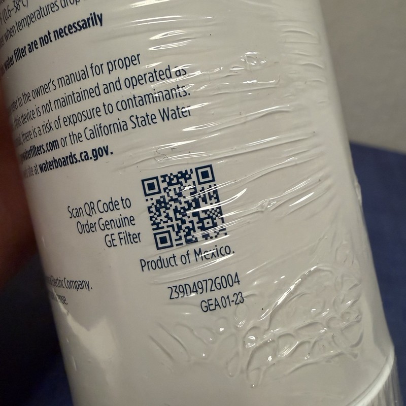 2 PACK GE XWFE Replacment Refrigerator Water Filter Without Chip gallery