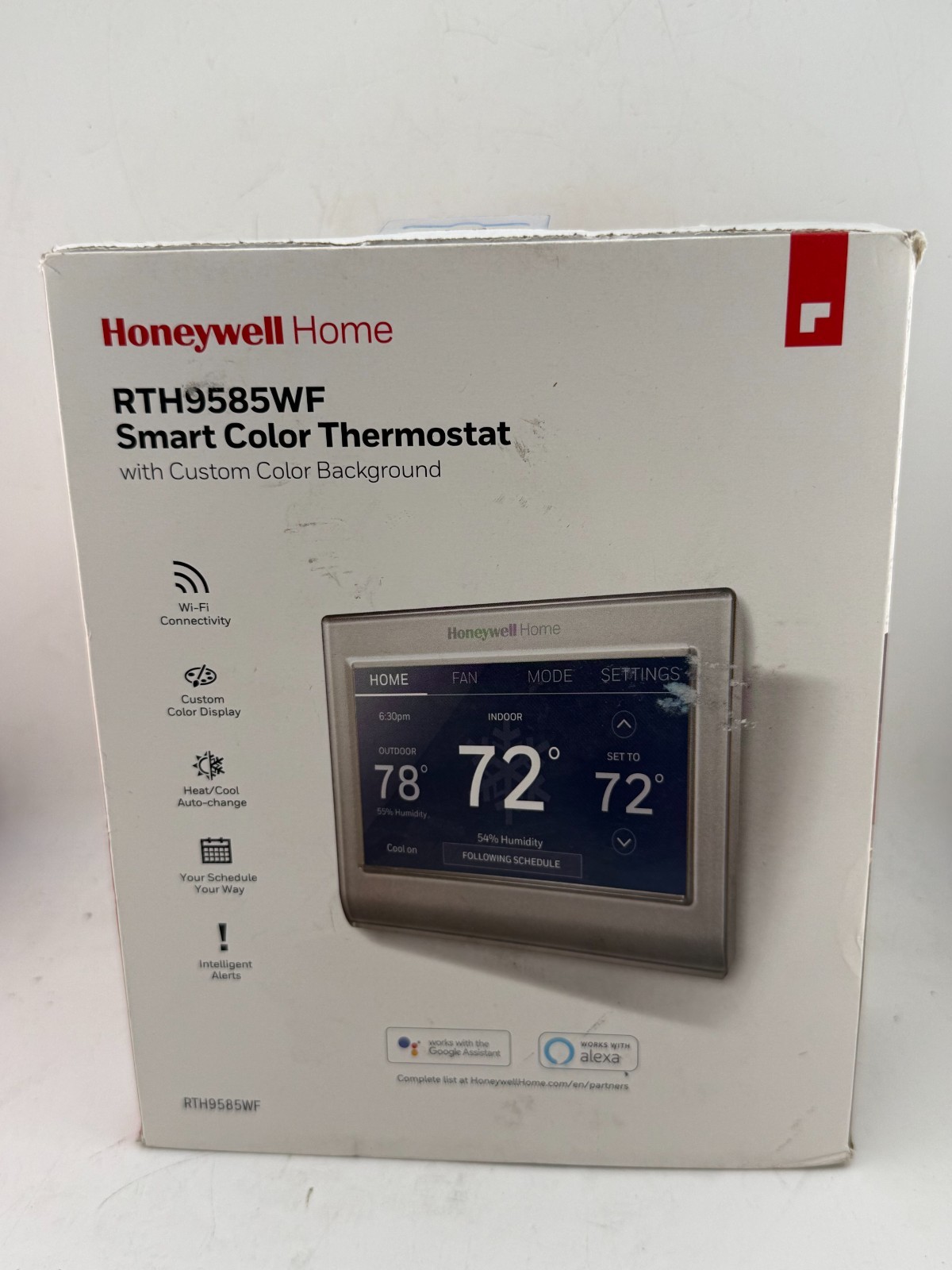 Honeywell RTH9585WF Programmable Thermostat - Gray ‎(RTH9585WF1004/W)NU gallery