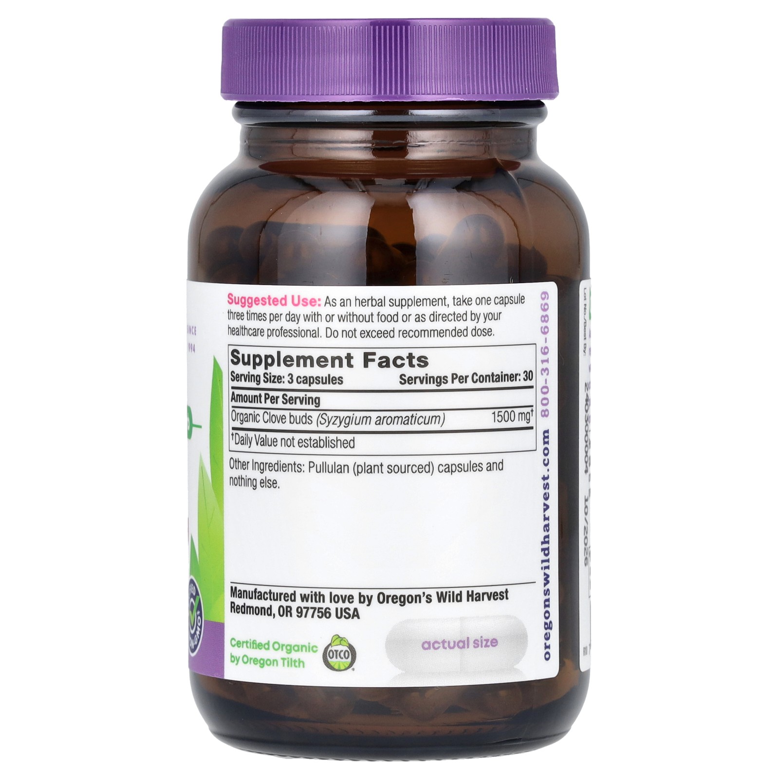 Cloves, 90 Vegan Capsules gallery
