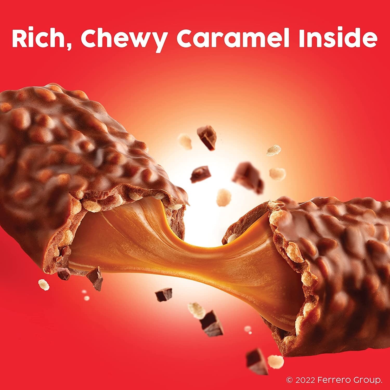100 GRAND Crispy Milk Chocolate w/ Caramel, Fun Size Individual Candy Bars -2 LB gallery