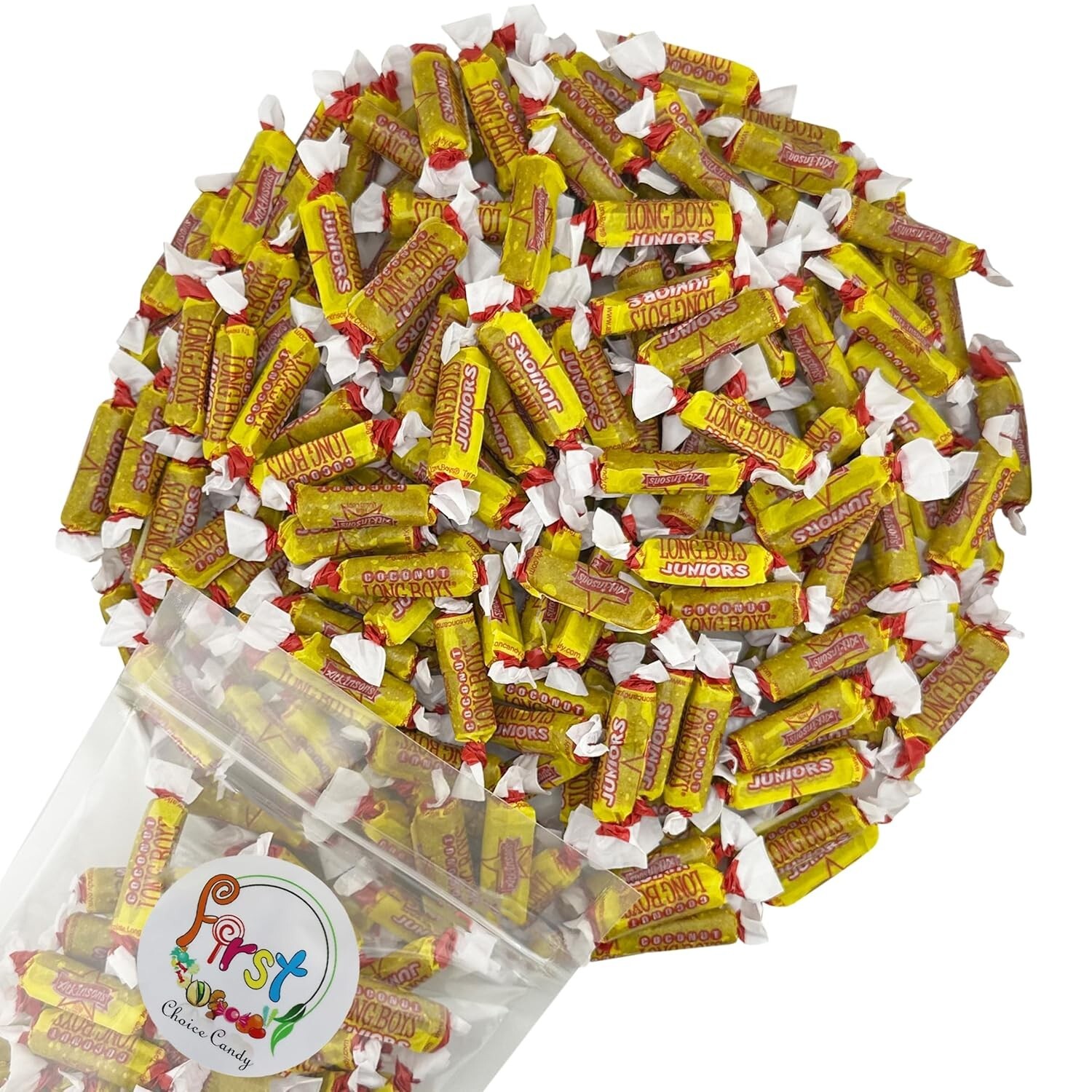 FirstChoiceCandy Long Boys Coconut Caramel Bulk Candy gallery