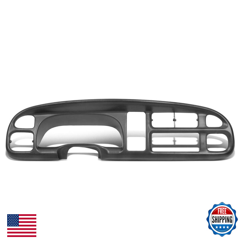 Dna Motoring Instrument Cluster Bezel Cover Compatible 98-01 Ram 1500 2500 3500 gallery