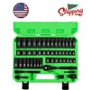 SWANLAKE 3/8" Drive Impact Socket Set, 50-Piece Standard SAE 5/16 to 3/4 inch 6 gallery