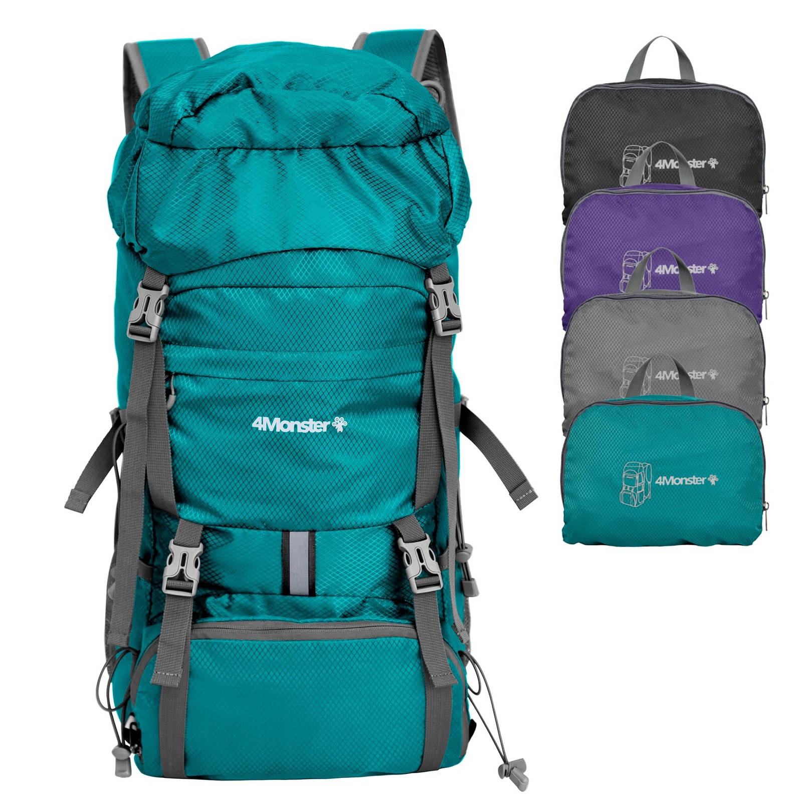 Portable Hiking Backpack,Lightweight Packable Hiking Daypack,Water Resistant ...