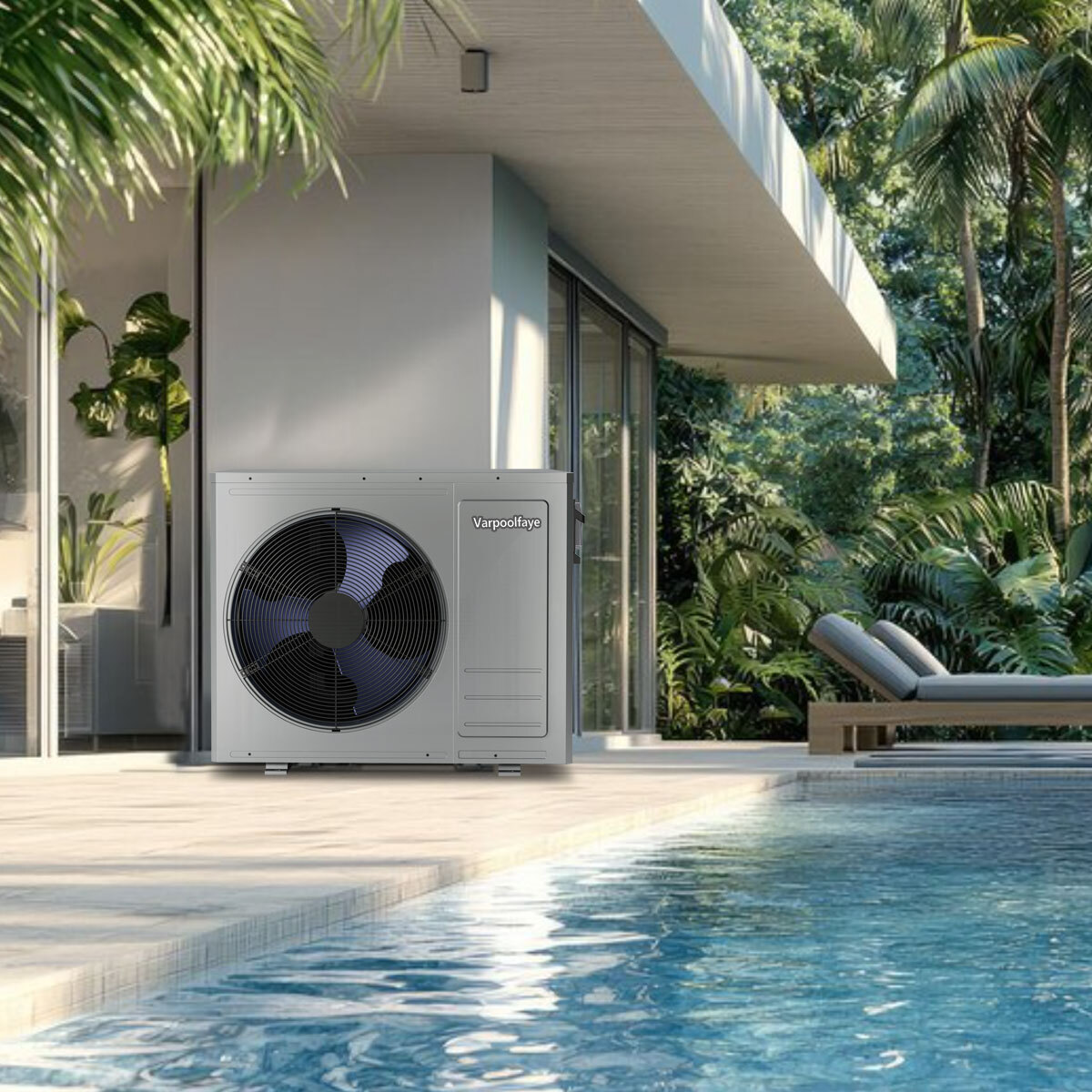 35000BTU Above/In Ground Swimming Pool Water Heater Electric Heat Pump 240V gallery