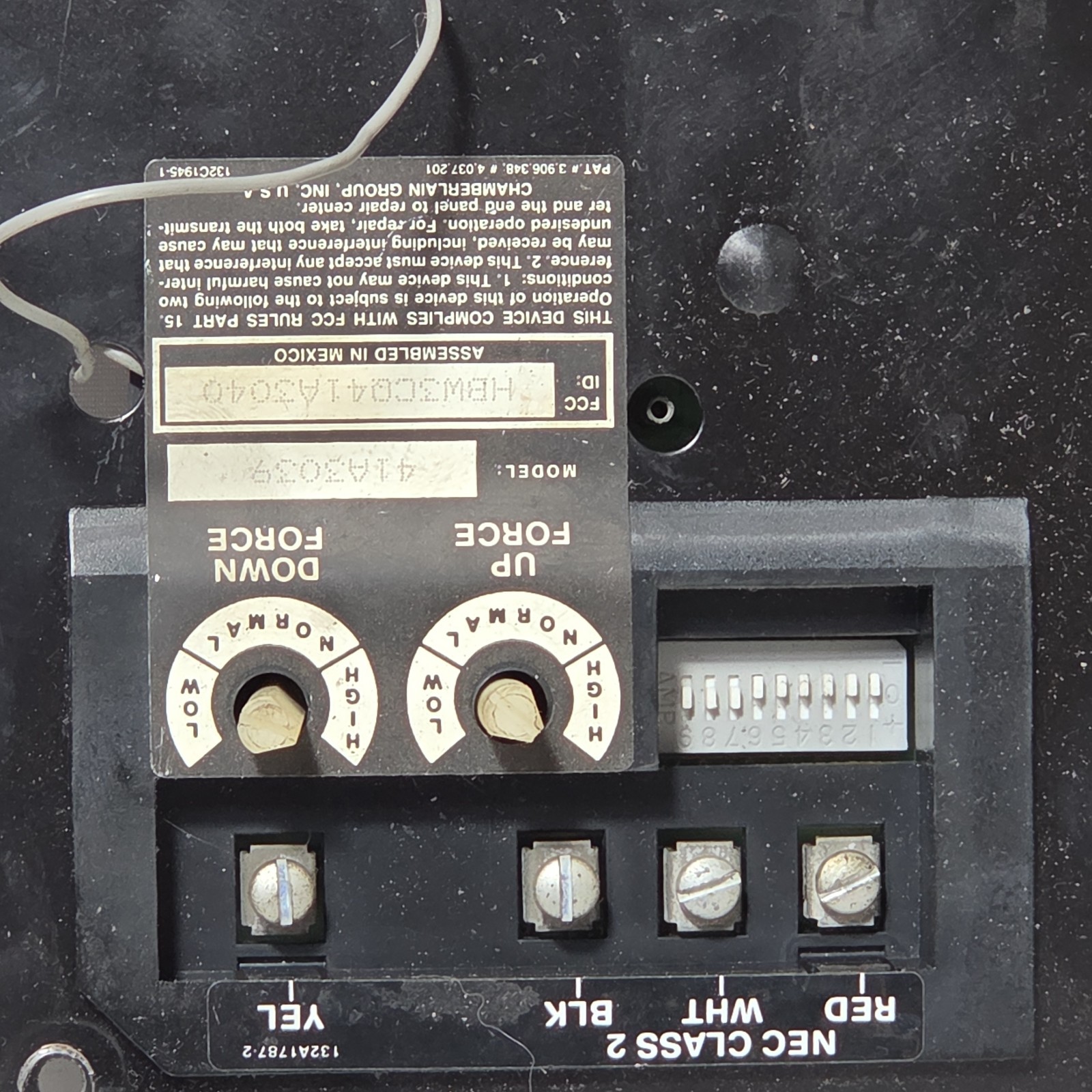 Chamberlain Liftmaster 41A3039 Garage Door Operator Circuit Logic Board - 9 Dip gallery