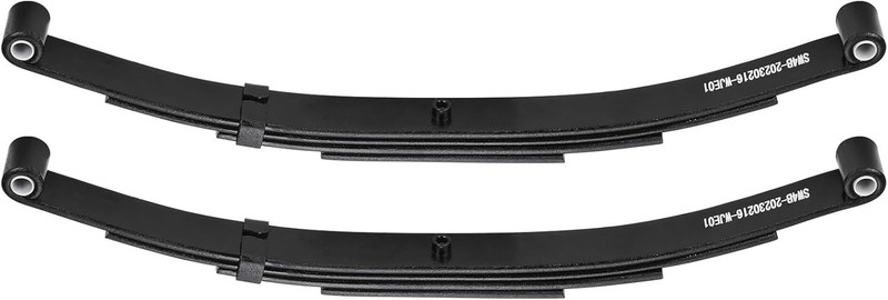4 Leaf 1750lb Capacity Double Eye Spring for 3500lb Trailer Axle, 25-1/4" Len... gallery