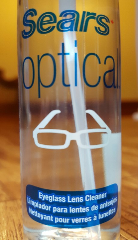 Sears Optical Eyeglass LENS, Camera, Screen CLEANER, 6oz - (3) 2oz Spray Bottles gallery