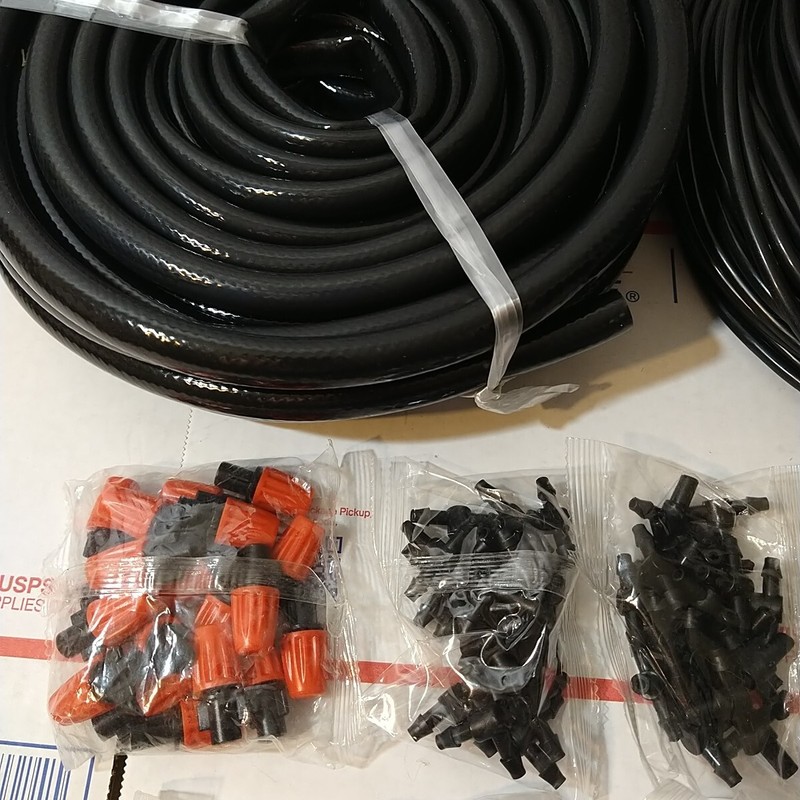 240FT Drip Irrigation System Kit, Automatic Garden Watering Misting System gallery