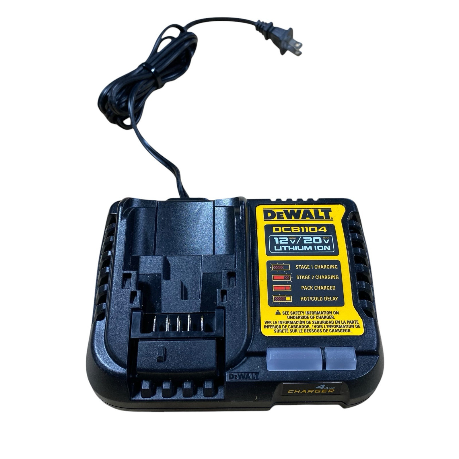 DEWALT DCB1104 20V Volt MAX Li-Ion Fast Battery Charger gallery