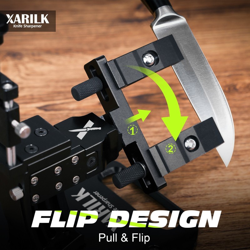 GEN4 Adjustable Guided Knife Sharpening System with 360° Flip Rotation gallery