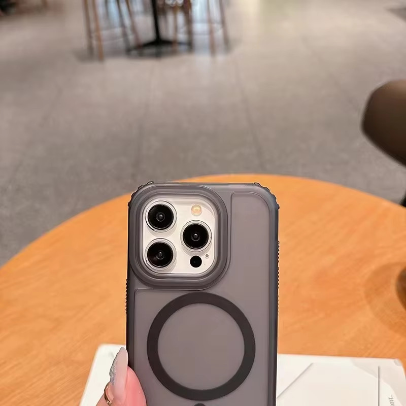 3-in-1 Magnetic Armor Case for iPhone 17 16 15 14 13 12 Pro Max MagSafe. gallery