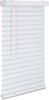 Cordless 2" Premium Vinyl Mini Blind, 39" Wide x 60" Long, White, Smooth, Roo... gallery