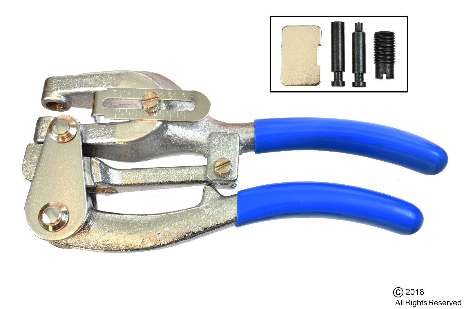 VCT Hand Held Power Punch & Sheet Metal Hole Punch Kit gallery