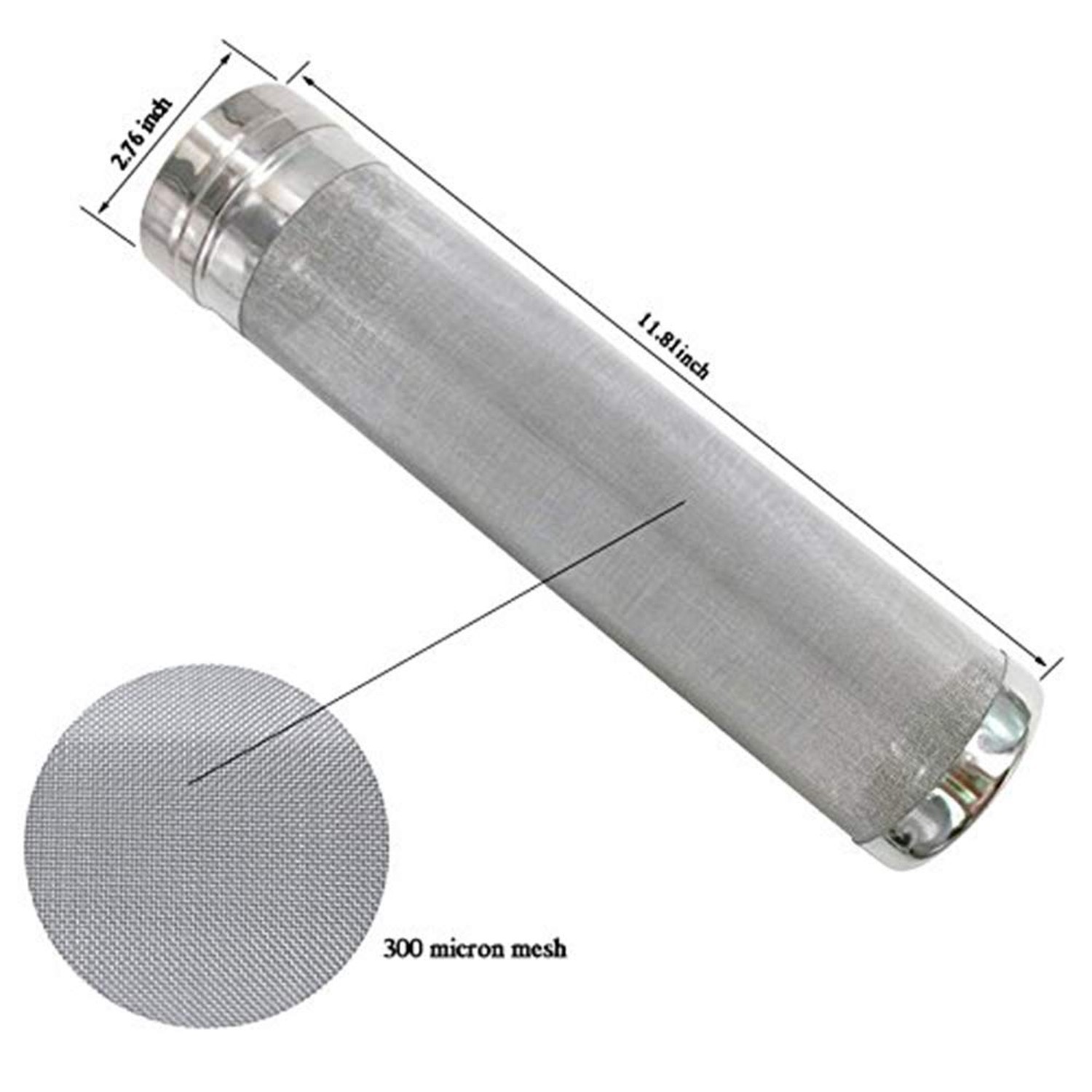Beer Dry Hopper Filter,300 Micron Filter Stainless Steel Mesh Cornelius Keg f... gallery