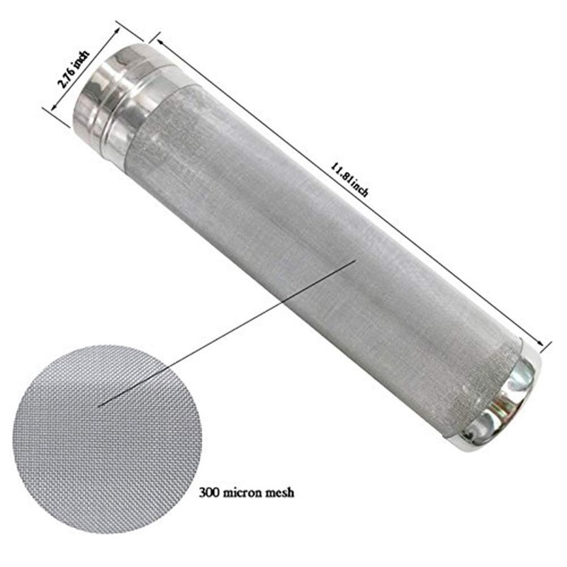Beer Dry Hopper Filter,300 Micron Filter Stainless Steel Mesh Cornelius Keg f... gallery