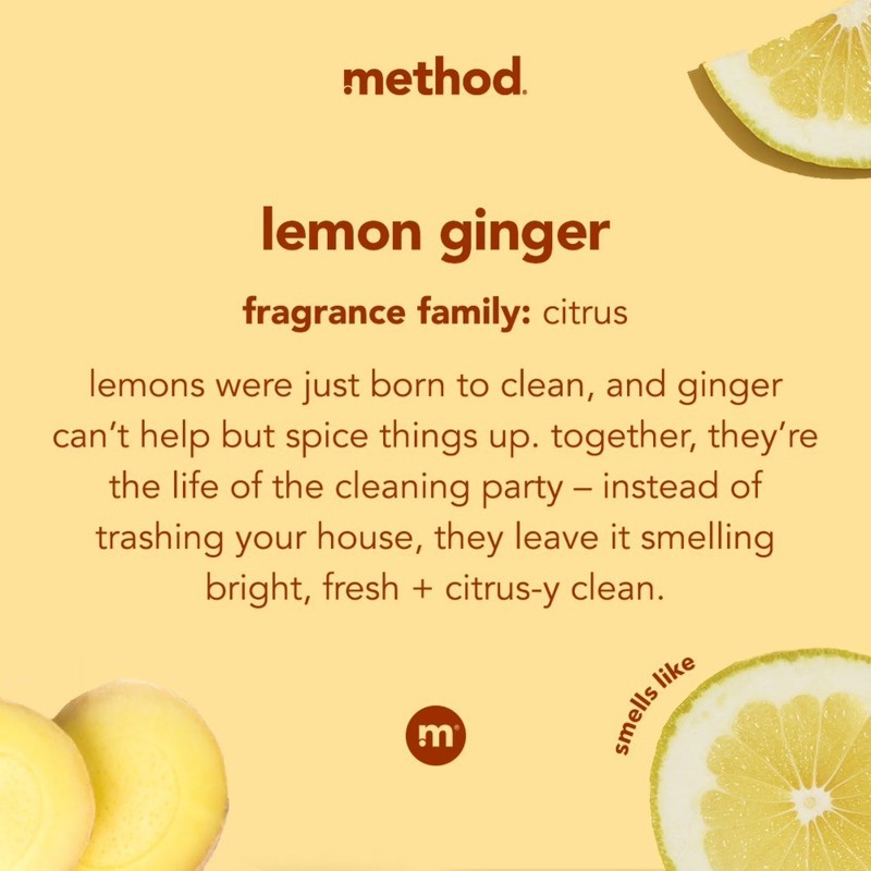Method Squirt + Mop Hard Floor Cleaner, Lemon Ginger, 25 fl oz gallery