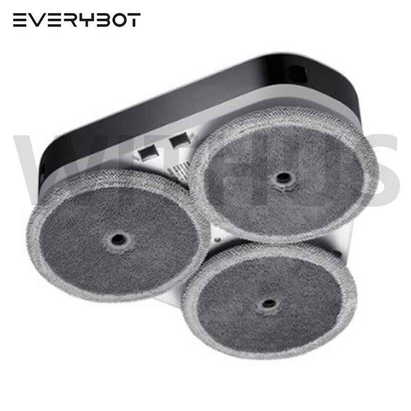 Everybot ThreeSpin TS400 Floor Mopping Robot Cleaner w/Remote Control - Tracking gallery