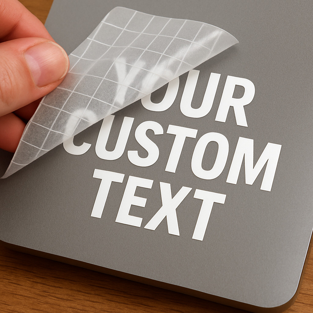 Custom Vinyl Lettering Decal – Your Text – Car Truck Laptop Window Sticker 2"–12 gallery
