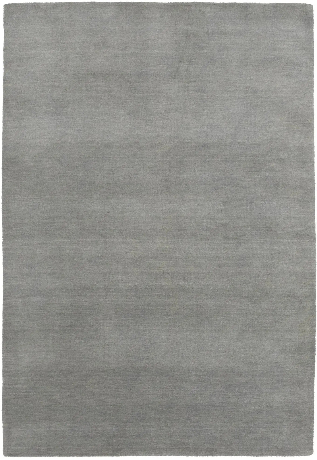 Gray Solid Hand-Loomed 4X6 Gabbeh Wool Rug Oriental Home Decor Carpet gallery