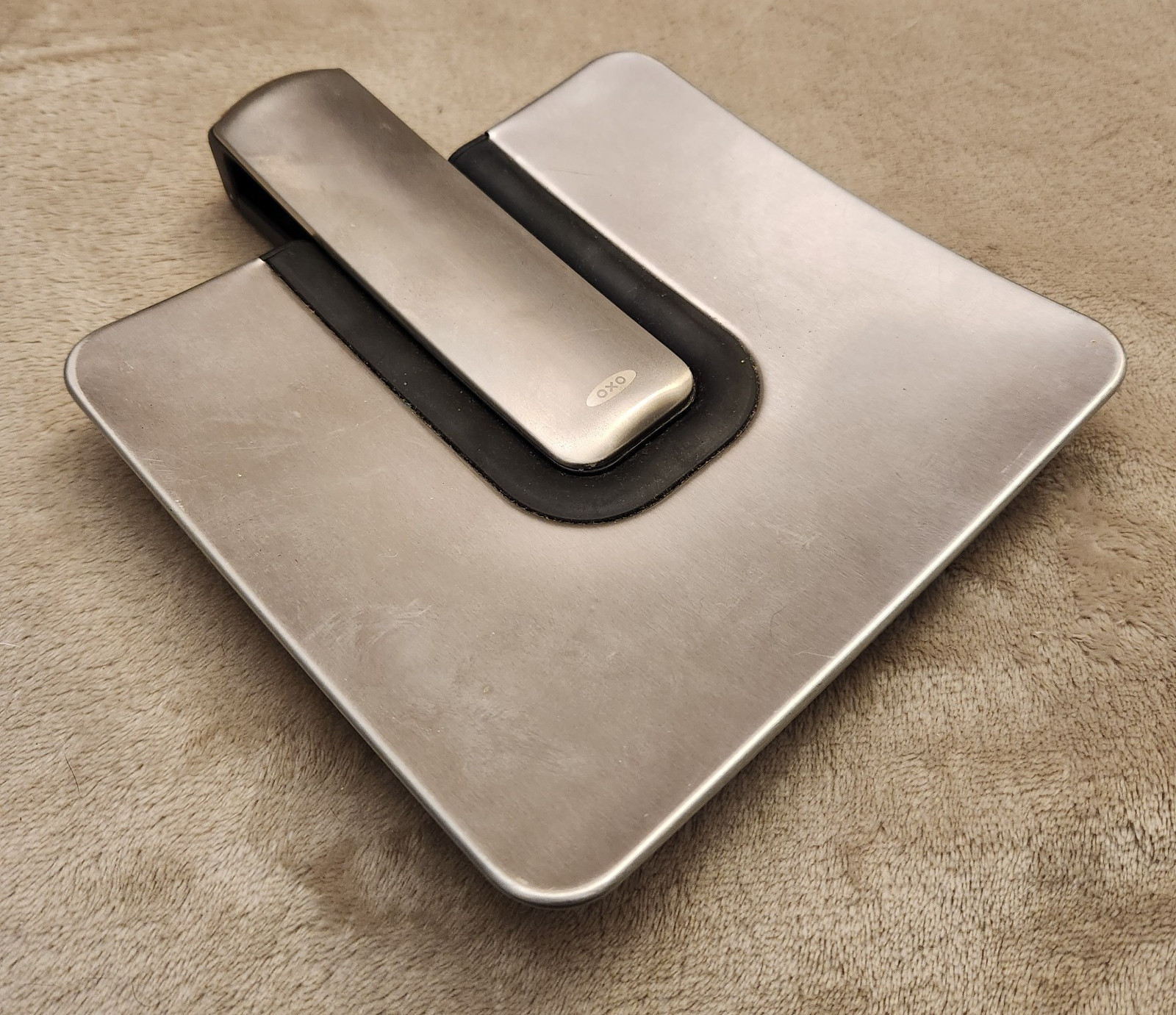 OXO Good Grips SimplyPull Napkin Holder Stainless Steel Pivoting Weighted Arm gallery