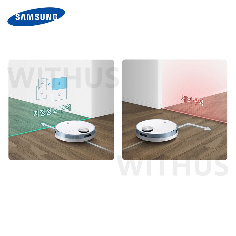 SAMSUNG BESPOKE Jet Bot Robot Vacuum Cleaner w/Clean Station VR30T85513 gallery