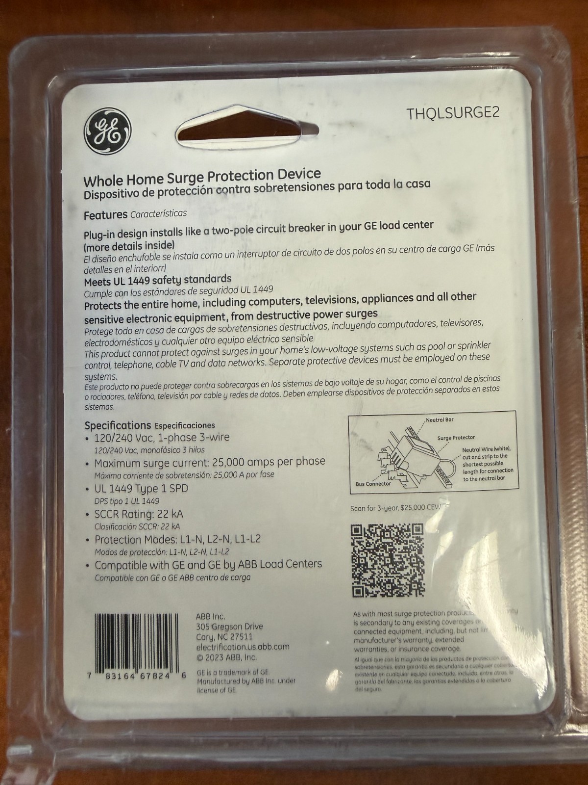 General Electric THQLSURGE2 Surge Protection Device gallery
