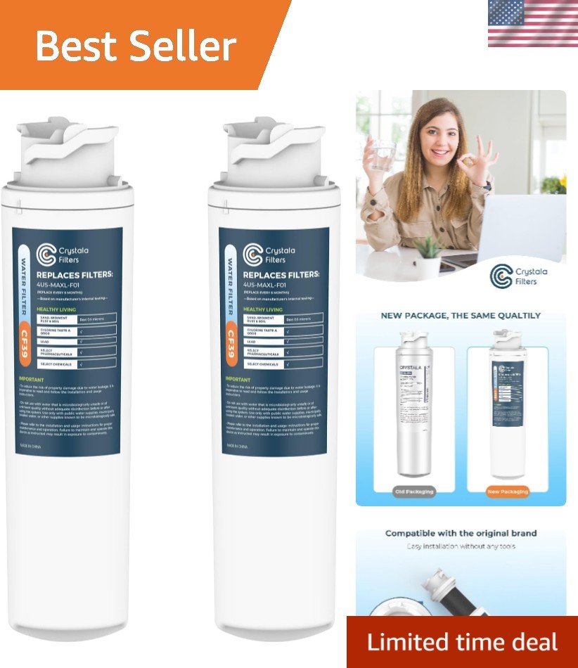 4US-MAXL-F01 NSF Certified Water Filter - Odor Removal, 2-Pack for Fresh Water gallery